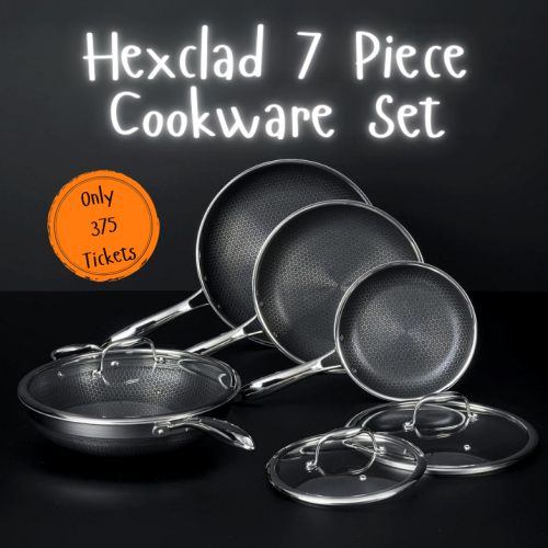HexClad 7 Piece Cookware Set