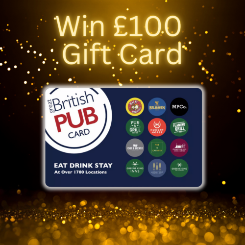 £100 Great British Pub Gift Card